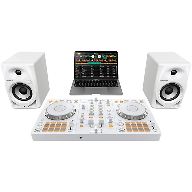 Pioneer DJ DDJ-FLX4-W 2-Channel DJ Controller for rekordbox and Serato White