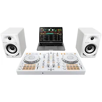 Pioneer DJ DDJ-FLX4-W 2-Channel DJ Controller for rekordbox and Serato White