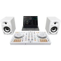 Pioneer DJ DDJ-FLX4-W 2-Channel DJ Controller for rekordbox and Serato White