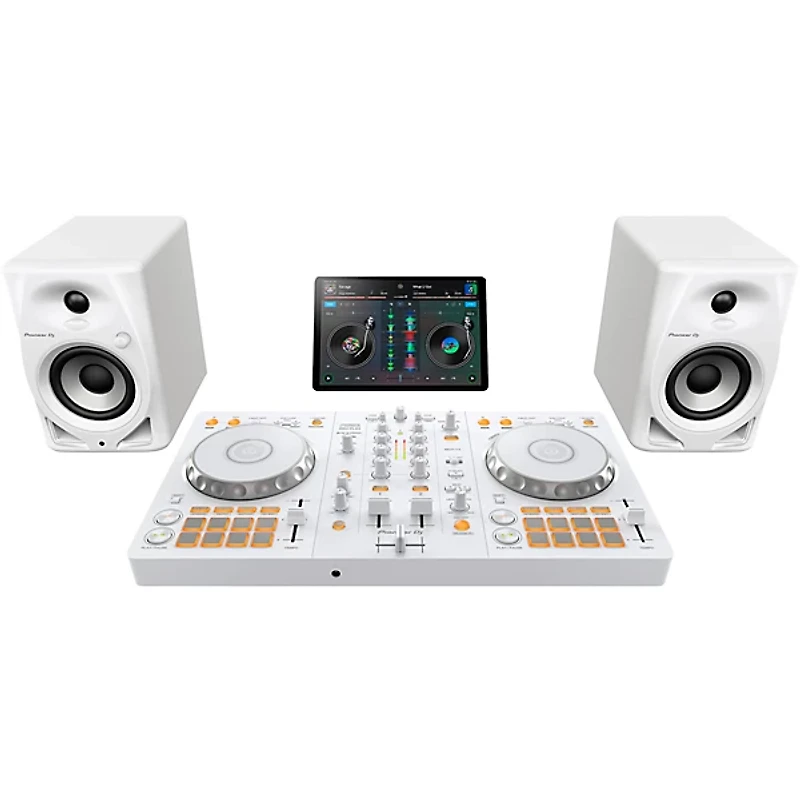 Pioneer DJ DDJ-FLX4-W 2-Channel DJ Controller for rekordbox and Serato White