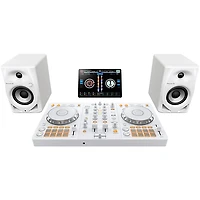 Pioneer DJ DDJ-FLX4-W 2-Channel DJ Controller for rekordbox and Serato White