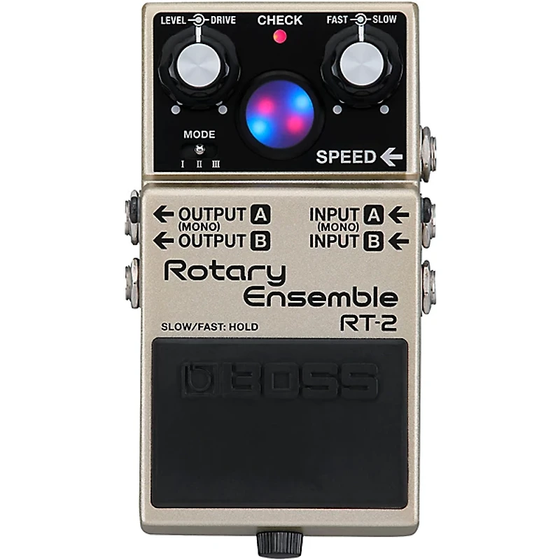 BOSS RT-2 Rotary Ensemble Effects Pedal White