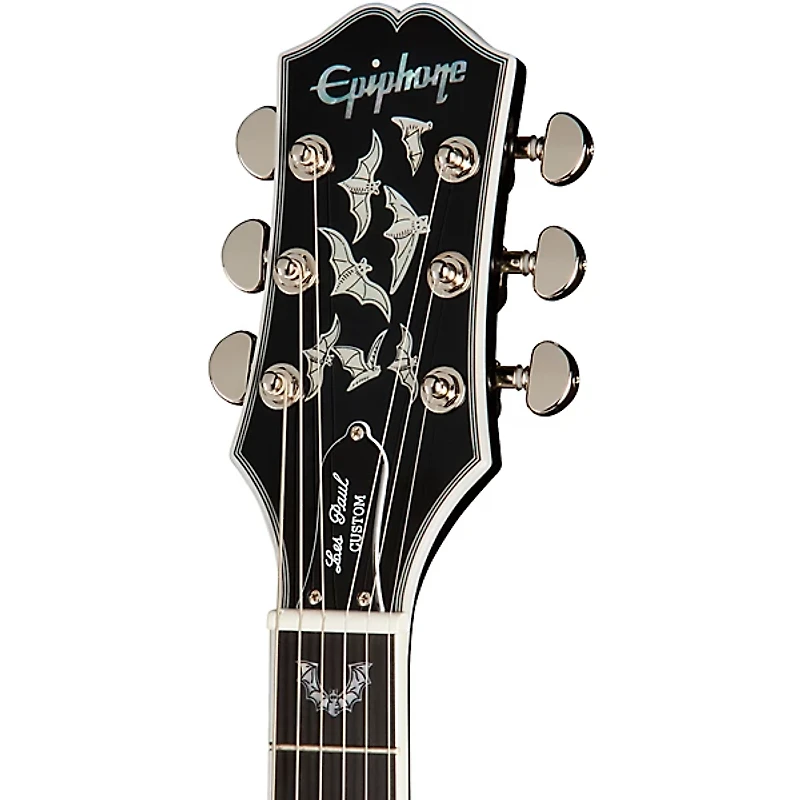 Epiphone Les Paul Custom Bats in Flight Electric Guitar -