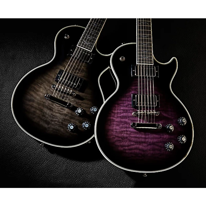 Epiphone Les Paul Custom Bats in Flight Electric Guitar -