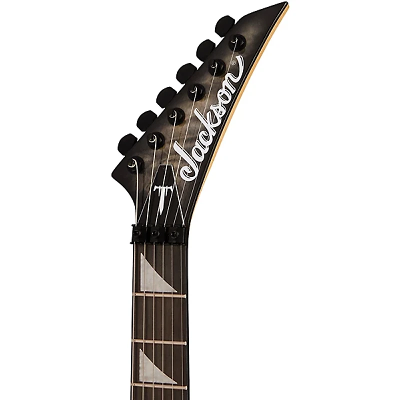 Jackson Pro Series Signature Corey Beaulieu King V KV6Q Electric Guitar Transparent Black