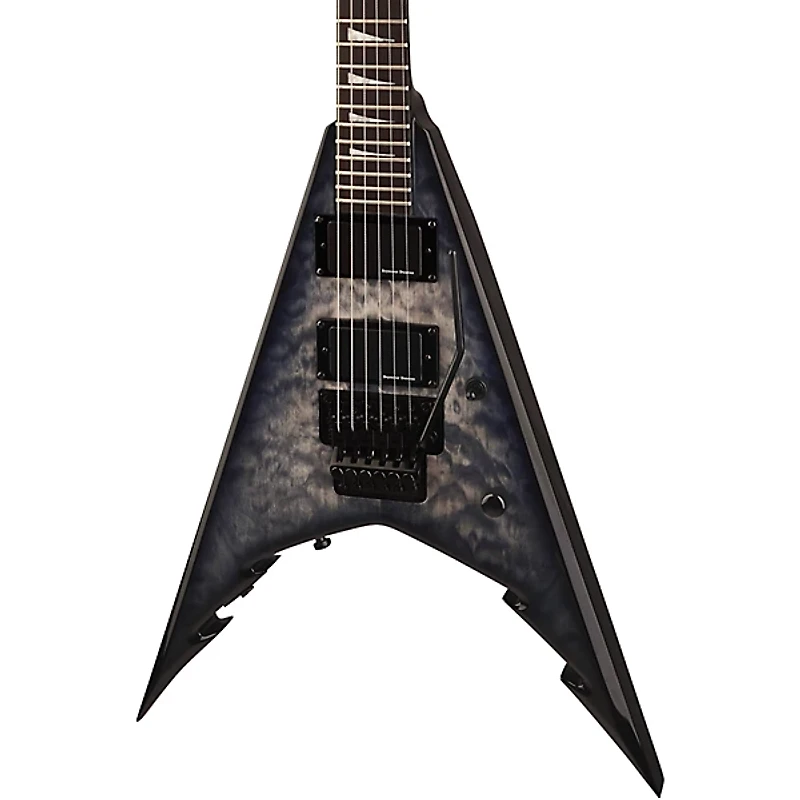 Jackson Pro Series Signature Corey Beaulieu King V KV6Q Electric Guitar Transparent Black