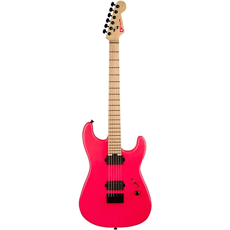 Charvel Sean Long Signature Pro-Mod San Dimas Style 1 HH HT M Electric Guitar Neon Pink