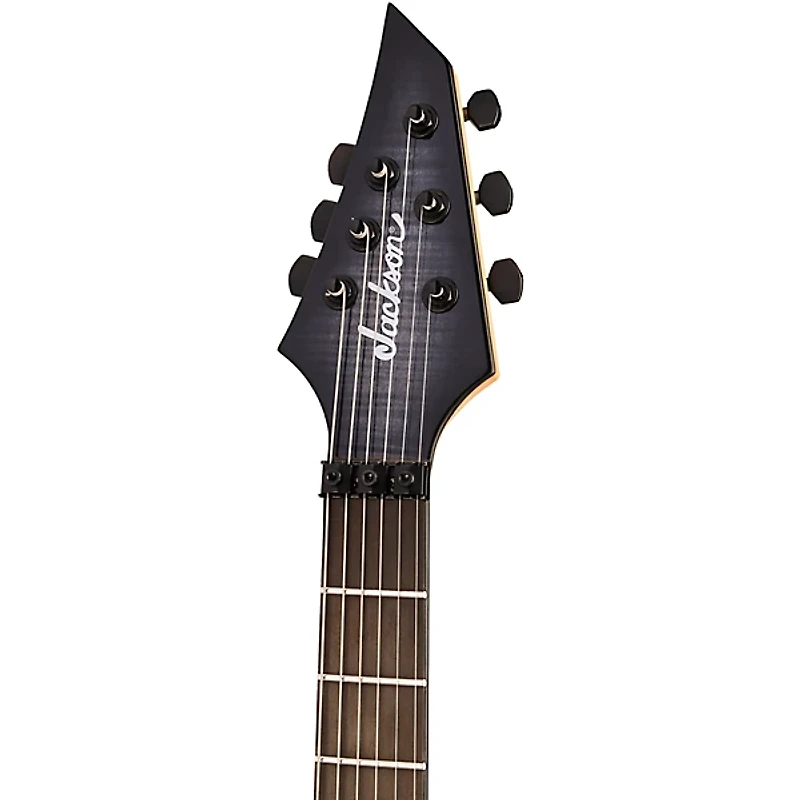 Jackson Pro Plus Series Chris Broderick Signature Soloist 6 Electric Guitar - Transparent Black