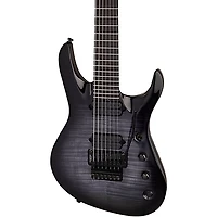 Jackson Pro Plus Series Chris Broderick Signature Soloist 7 7-String Electric Guitar - Transparent Black