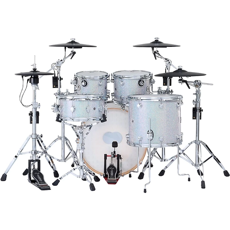 DWe 5-Piece Complete Kit Bundle With Roland Cymbals and DW Hardware -