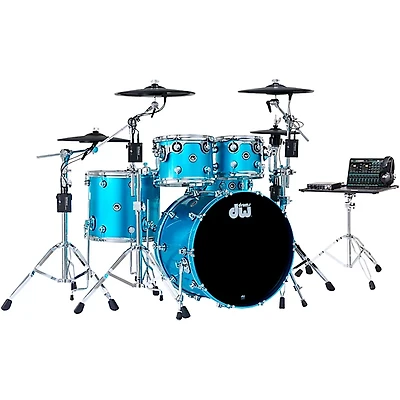 DWe -Piece Complete Kit Bundle with Roland Cymbals and DW Hardware