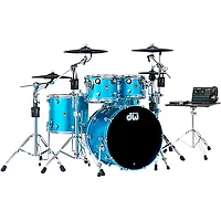 DWe -Piece Complete Kit Bundle with Roland Cymbals and DW Hardware