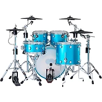DWe -Piece Complete Kit Bundle with Roland Cymbals and DW Hardware