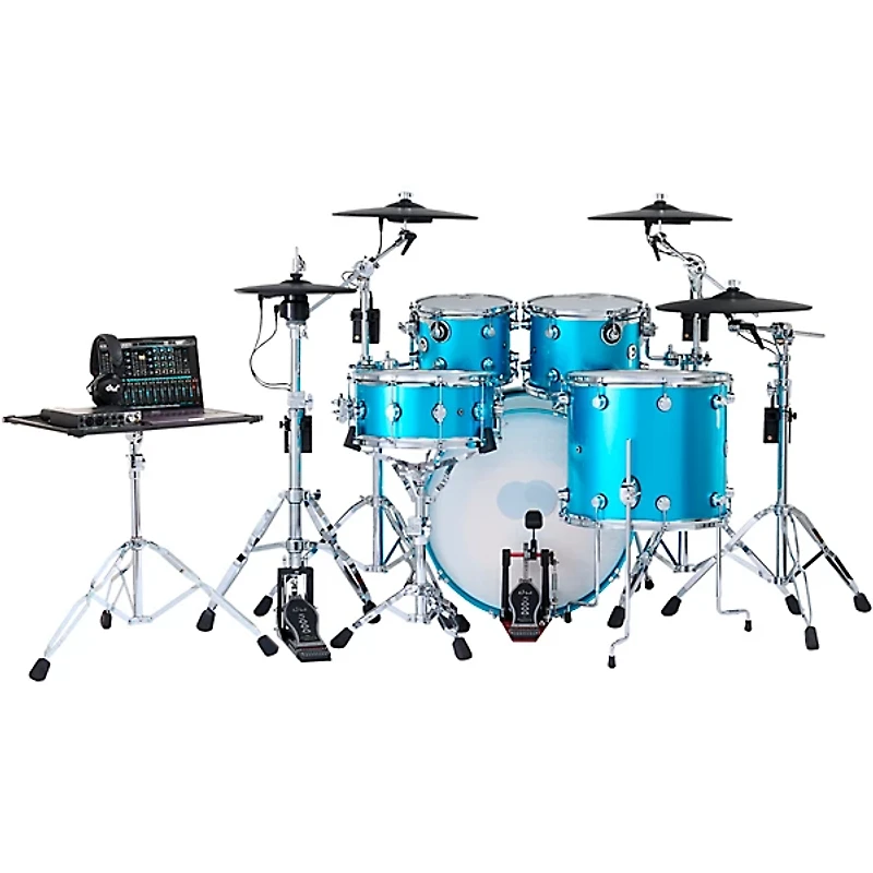 DWe -Piece Complete Kit Bundle with Roland Cymbals and DW Hardware