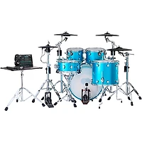 DWe -Piece Complete Kit Bundle with Roland Cymbals and DW Hardware