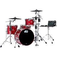 DWe 4-Piece Complete Kit Bundle with Roland Cymbals and DW Hardware