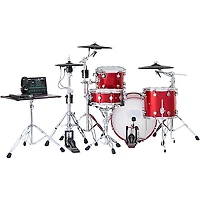 DWe 4-Piece Complete Kit Bundle with Roland Cymbals and DW Hardware
