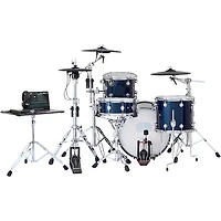 DWe 4-Piece Complete Kit Bundle with Roland Cymbals and DW Hardware