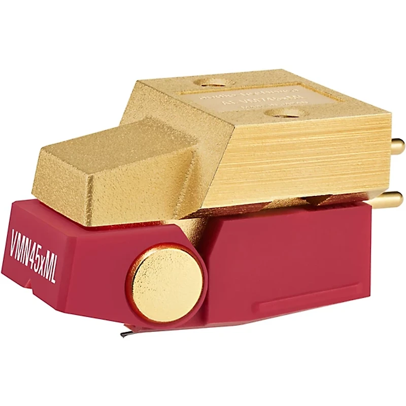 Audio-Technica AT-VM745xML VMx Microlinear Phono Cartridge Red/Gold