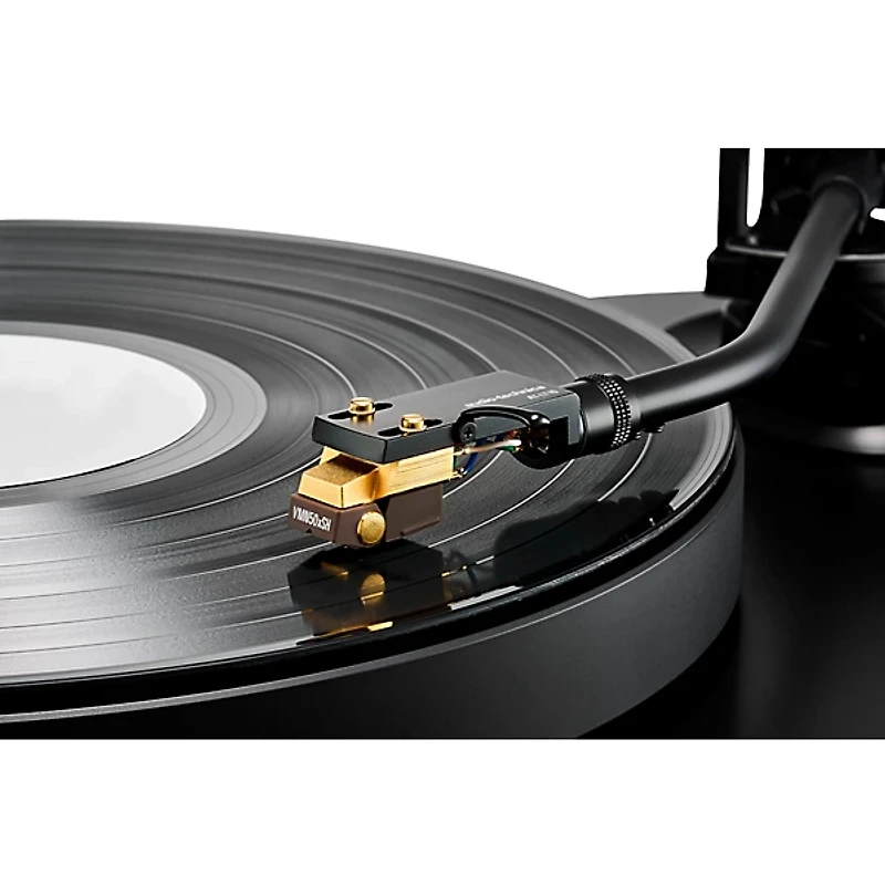 Audio-Technica Audio-Technica AT-VM520xEB/H and AT-VM750xSH/H VMx Headshell and Cartridge Combo Kit Bundle Black/Gold