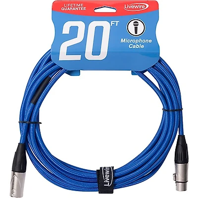 Livewire Braided XLR Microphone Cable