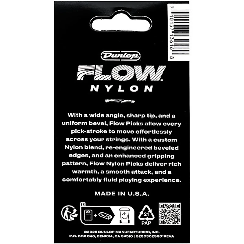 Dunlop Flow Nylon Guitar Picks