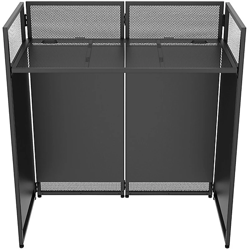 Odyssey DJBOOTH40 Folding DJ Booth with Scrim Kit and Carrying Bag Black