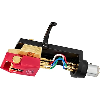 Audio-Technica AT-VM740xML/H VMx Headshell/Microlinear Cartridge Combo Kit Red/Gold