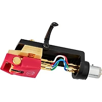 Audio-Technica AT-VM740xML/H VMx Headshell/Microlinear Cartridge Combo Kit Red/Gold