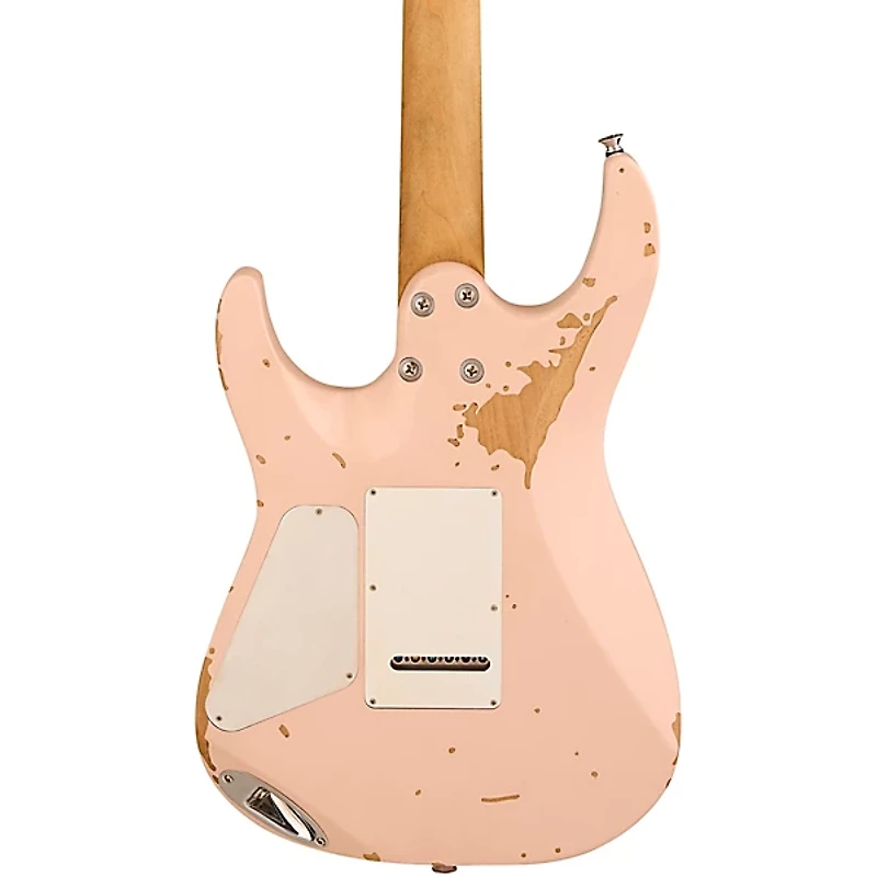 Charvel Rick Graham Signature Pro-Mod DK24 2PT CM Electric Guitar Worn Shell Pink