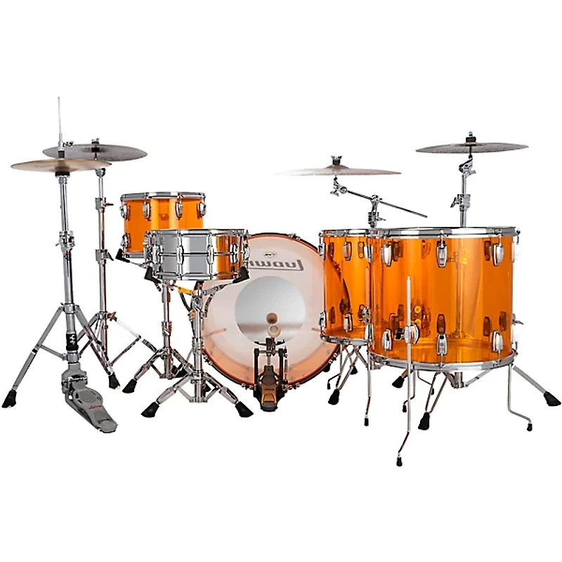 Ludwig Vistalite Zep 4-Piece Drum Shell Pack -