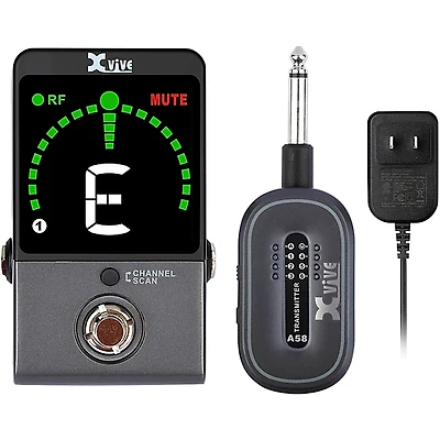 Xvive 5.8GHz Wireless Guitar Pedal System - Black