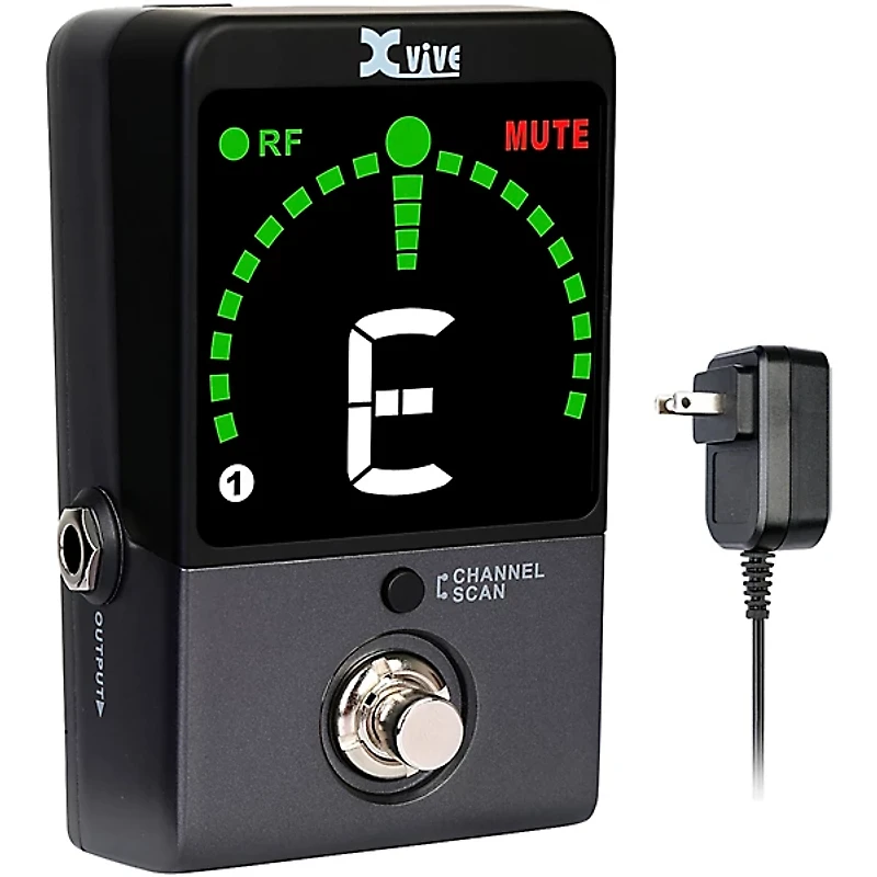 Xvive 5.8GHz wireless guitar pedal receiver Black