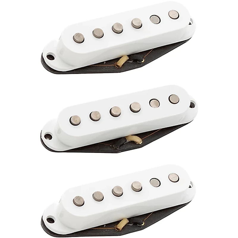 Seymour Duncan Retro Antiquity Strat Texas Hot Pickup White Set