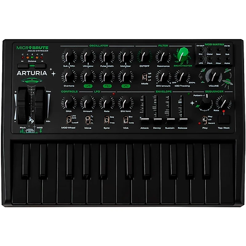 Arturia MicroBrute UFO Analog Synthesizer