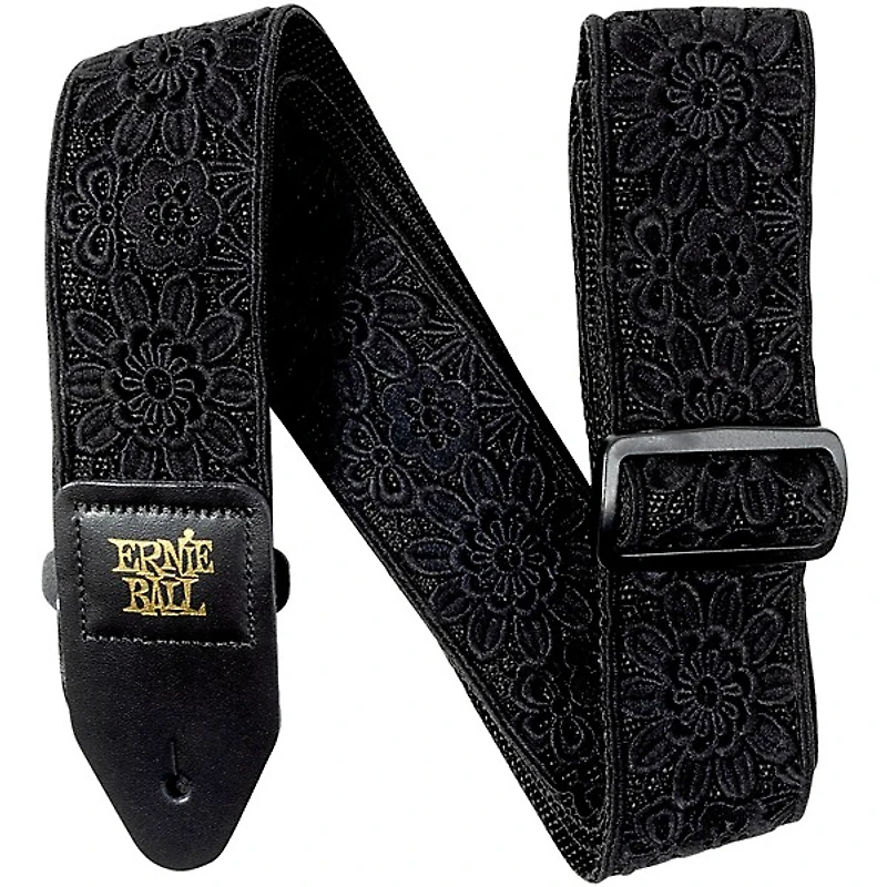 Ernie Ball Classic Jacquard Daisy After Dark Guitar Strap