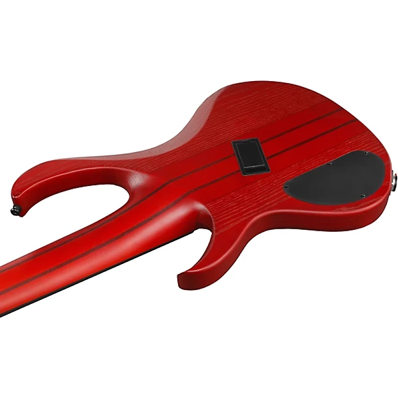 Ibanez BTB866MS 6-String Multi Scale Electric Bass Guitar Brown Topaz Burst Flat