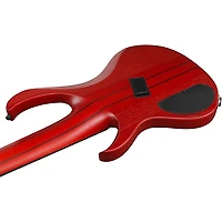 Ibanez BTB866MS 6-String Multi Scale Electric Bass Guitar Brown Topaz Burst Flat