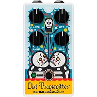 EarthQuaker Devices Dirt Transmitter Rancho De La Luna Fuzz Guitar Effects Pedal White