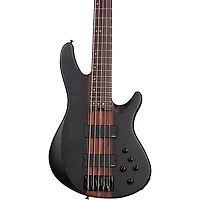 Schecter Guitar Research Charles Berthoud CB-5 5-String Electric Bass Guitar See Thru Black Satin