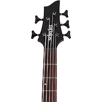 Schecter Guitar Research Charles Berthoud CB-5 5-String Electric Bass Guitar See Thru Black Satin