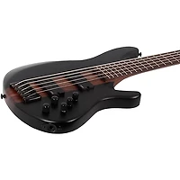 Schecter Guitar Research Charles Berthoud CB-5 5-String Electric Bass Guitar See Thru Black Satin