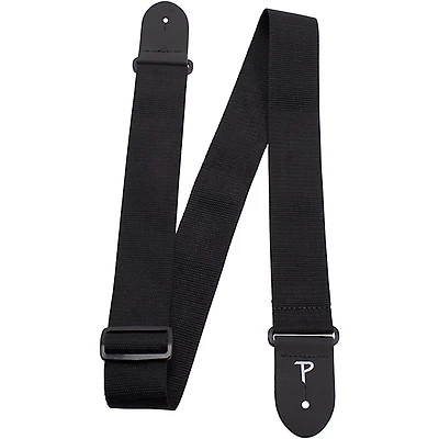 Perri's Nylon Guitar Strap Black 2 in.