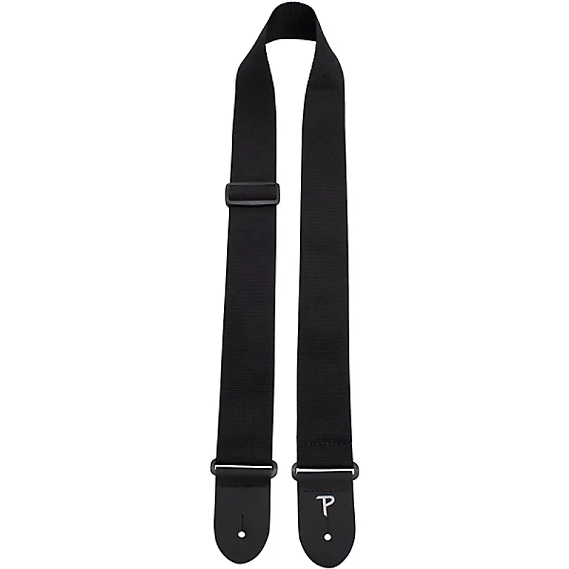 Perri's Nylon Guitar Strap Black 2 in.