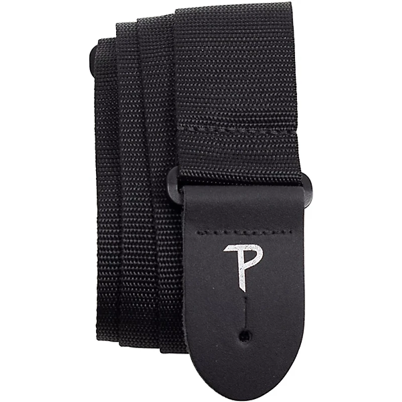 Perri's Nylon Guitar Strap Black 2 in.