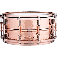 Ludwig Hammered CopperPhonic Snare Drum with Copper Hardware 14 x 6.5 in.