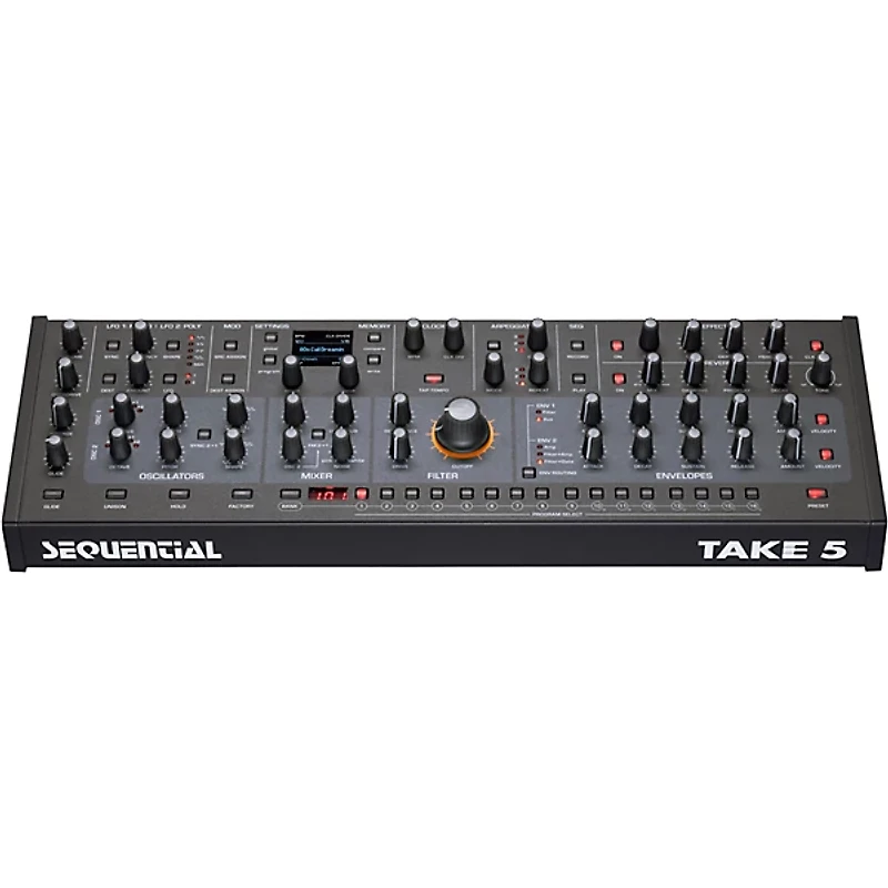 Sequential Take 5 Desktop Module 5-voice Polyphonic Analog Synthesizer