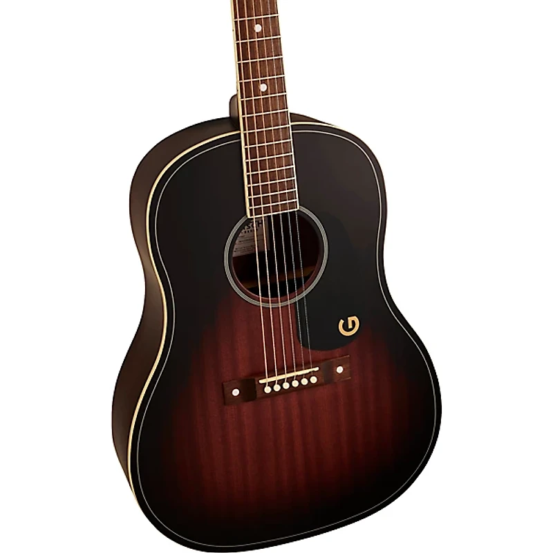 Gretsch Guitars Jim Dandy Dreadnought Acoustic Guitar Deep Cherry Burst
