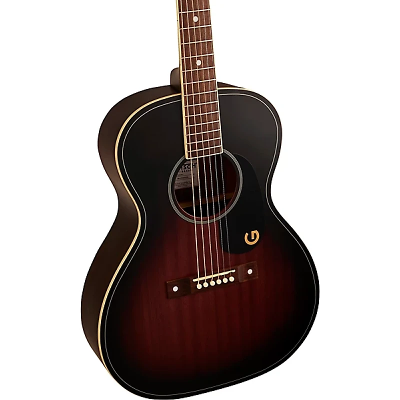 Gretsch Guitars Jim Dandy Concert Acoustic Guitar Deep Cherry Burst