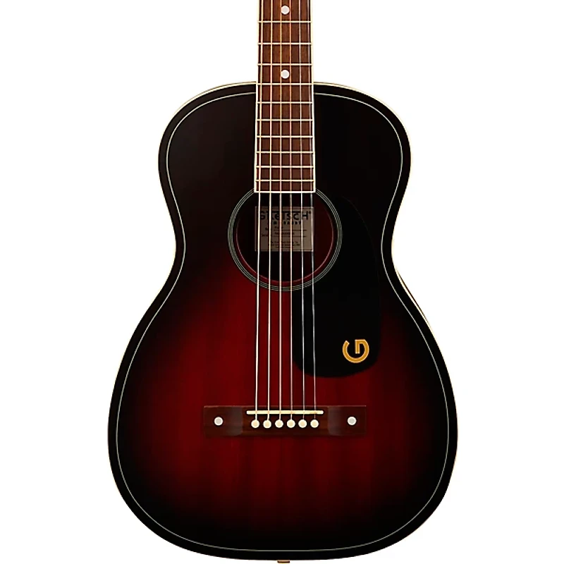 Gretsch Guitars Jim Dandy Parlor Acoustic Guitar Deep Cherry Burst